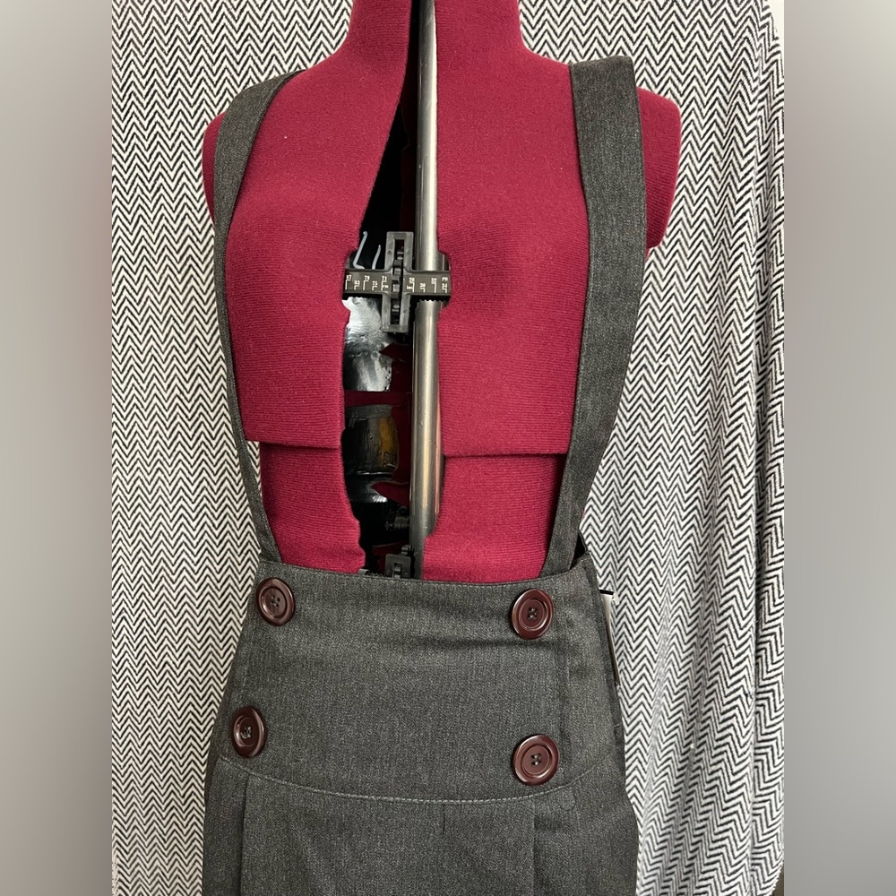 Ligali grey jumper overall skirt - Large